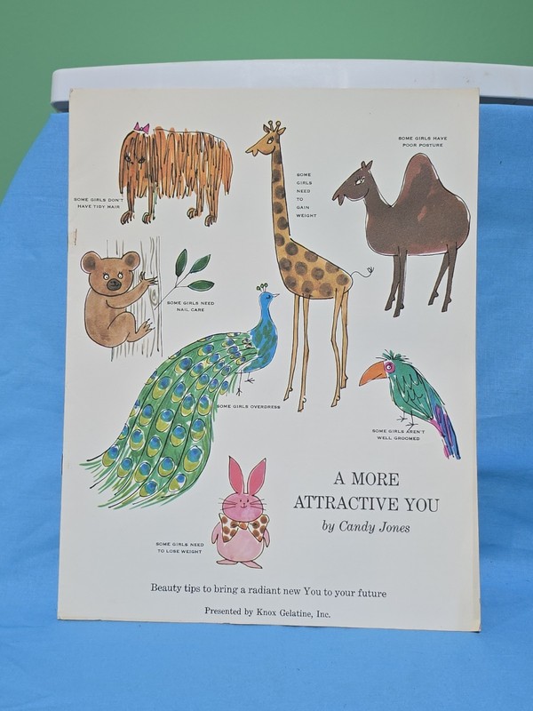 A More Attractive You By Candy Jones Presented By Knox Gelatin 1961
