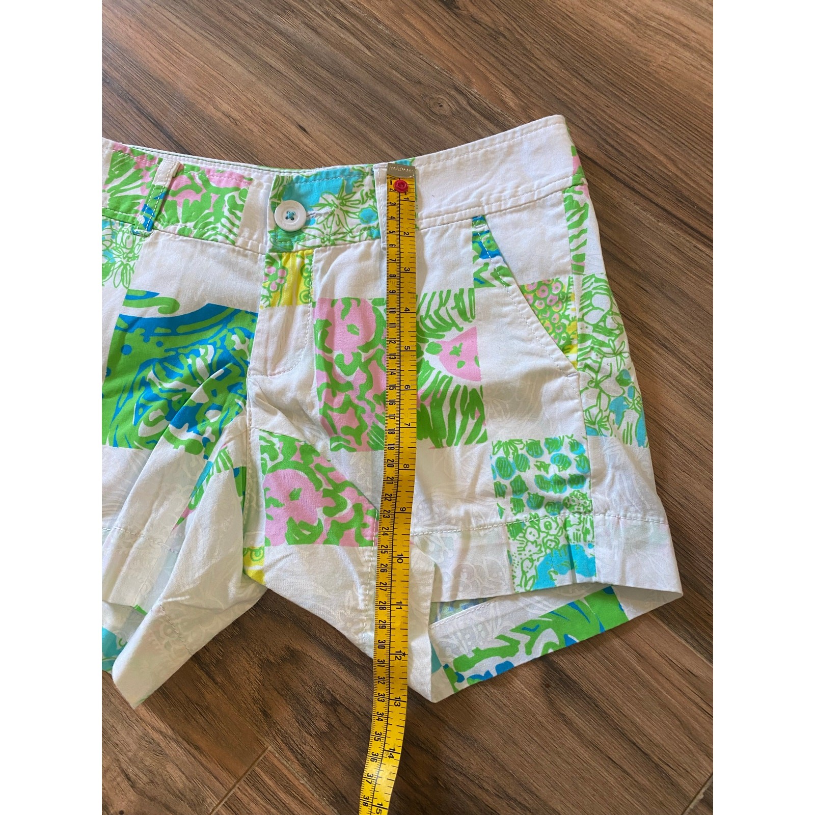 Lilly Pulitzer the Callahan Patchwork shorts - image 7