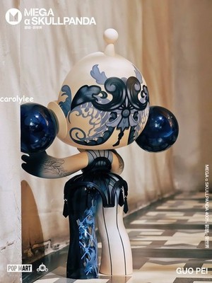 Authentic Mega A Skullpanda 400% X Guo Pei Big Figure Gift New | eBay