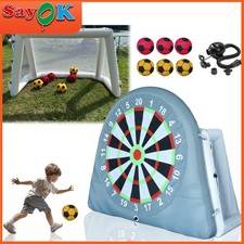 Inflatable Soccer Dart Board Giant Kick Darts Football Carnival Games Goalpost
