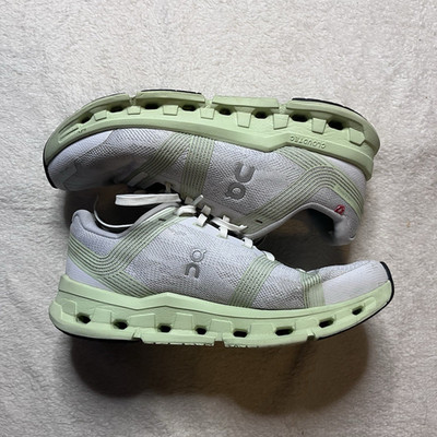 On CloudTec Women s Athletic Sneakers Low Top Lace Up Solid Gray Green