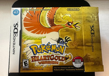 Pokemon: HeartGold Nintendo DS, 2010 Big Box w/Pokewalker - Tested  Working