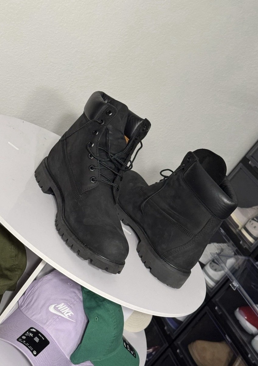 Timberland 6 inch Premium Boot Black View 5