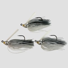 3-Pack Hand-Tied 3/8-oz. Straight-Up Shad Swim Jigs