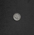 1945 Liberty Silver Dime, No Mint Mark, Good/Very Good Condition, All Legible