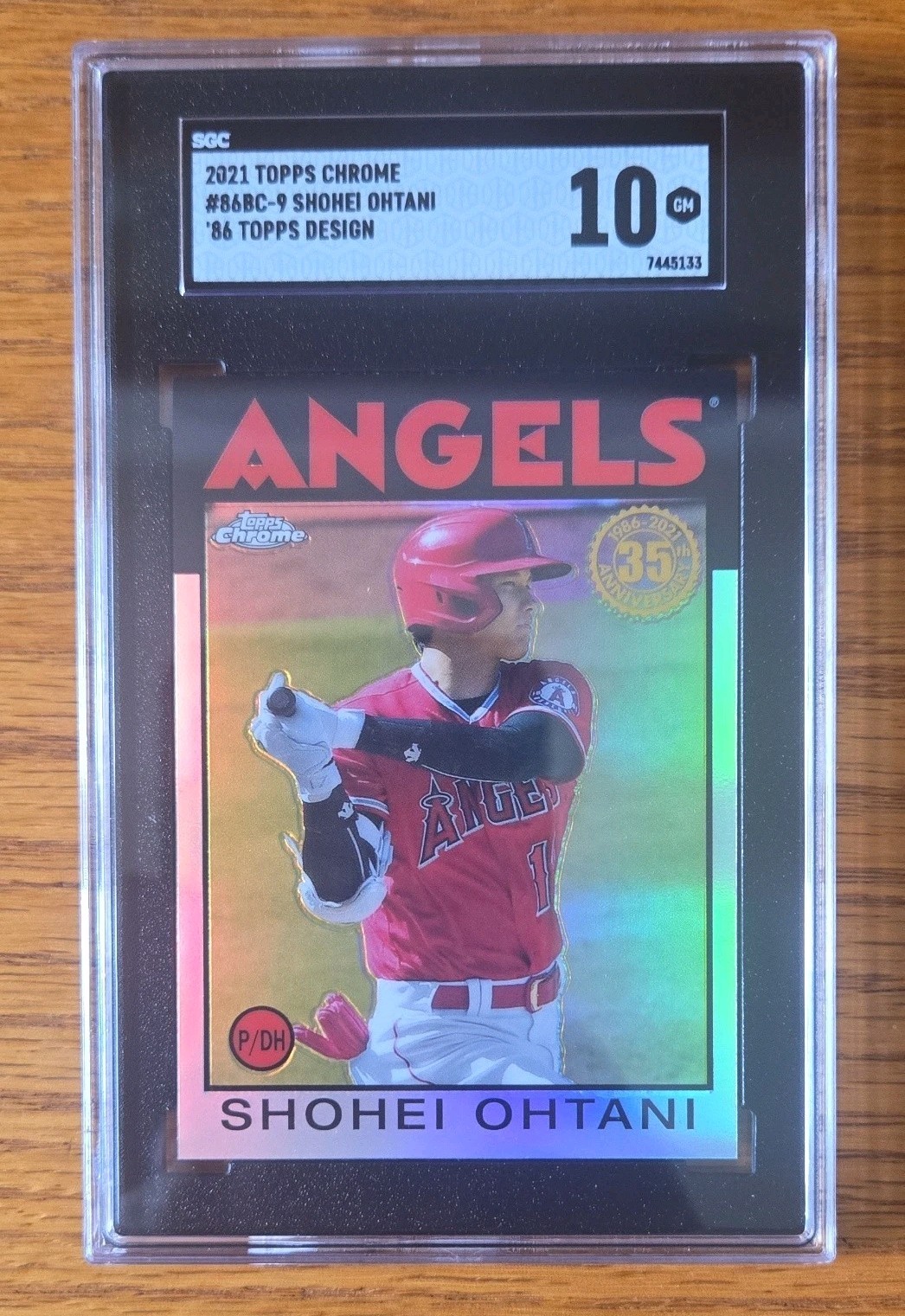 2021 Topps Chrome - 1986 Topps Baseball Shohei Ohtani #86BC-9