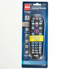 RCA RCR414BHE 4 Device Universal Remote Control Streaming Player Backlit New 