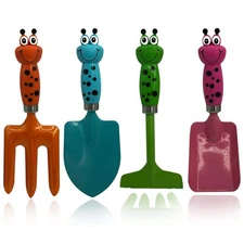 Kids Gardening Tools Set Metal for Kids Hand Shovel Mini Garden Tools for Kid...