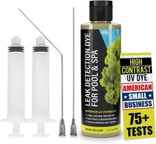 Pool Leak Detection Dye Kit - with 2 Precisio...