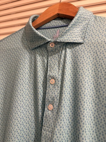 johnnie-O Featherweight Polo,  size L