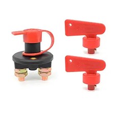 12-24V Battery Disconnect Switch Power Isolator Cut Off Kill Switch 2 Removabl