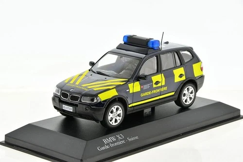 BMW X3 Garde Frontiere Suisee (French version) 2004 1/43 KYOSHO 03522FR