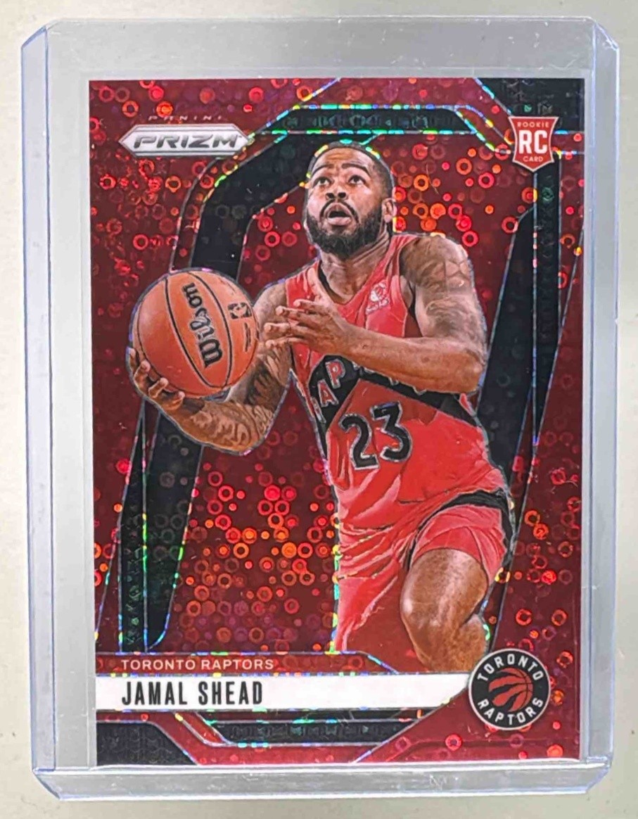 Jamal Shead 2024 Panini Prizm #241 Fast Break Red Rookie RC /100