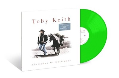 Toby Keith Christmas To Christmas [Translucent Green LP] Records & LPs New