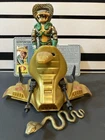 GI Joe ARAH Serpentor w/ Air Chariot With File Card 1986