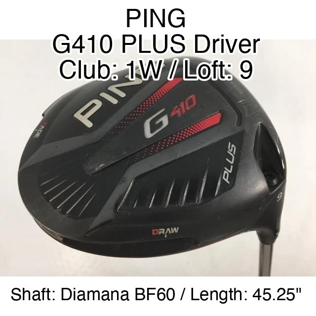 G410 Plus Driver Golf Clubs for sale - eBay