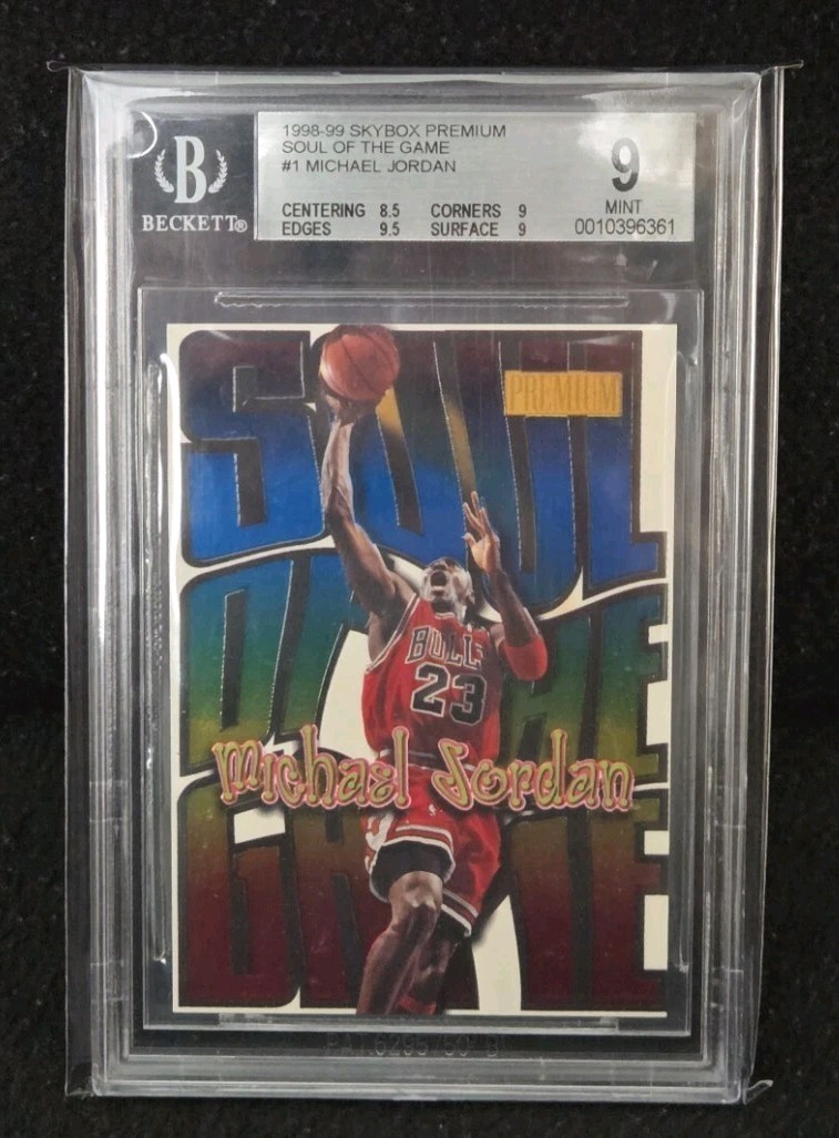 1998-99 Skybox Premium Soul Of The Game Michael Jordan BGS 9 Mint 🔥