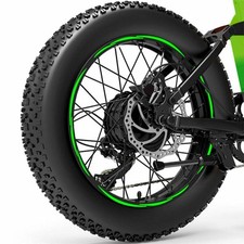 Kit d'autocollants jantes vélo Fat Bike VTT 20-26-29'' roues de montagne...