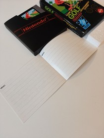 Nintendo NES Pal A: Golf - Blackbox Mattel GBR ITA