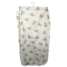 Classic Pooh Baby Sheet Fitted Crib Toddler Bed Winnie the Pooh VTG 1994
