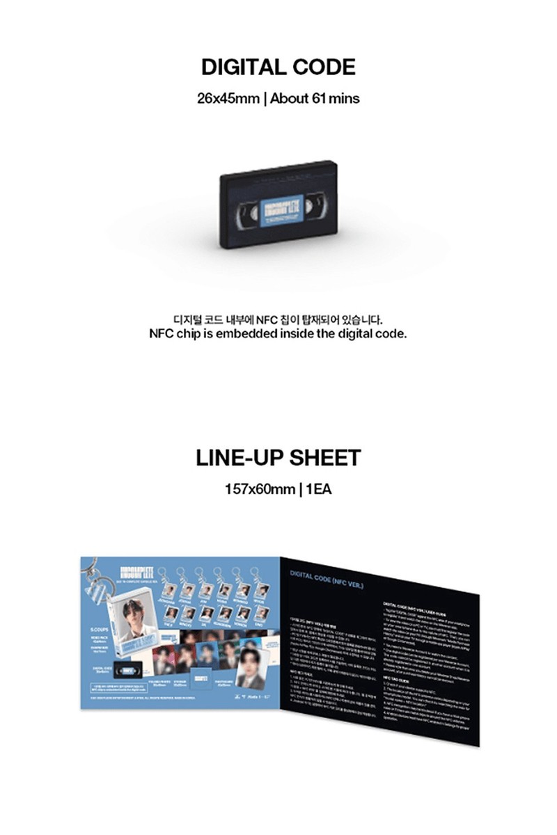 SEVENTEEN 2021 'IN-COMPLETE' CAPSULE Ver/NFC+Video Pack+Card+Photo