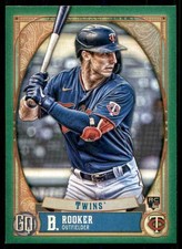 2021 Topps Gypsy Queen Green Brent Rooker Minnesota Twins #77