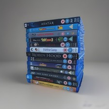Top Blu-Ray & DVD Bundle. Disney/ Marvel/ Action/ Thriller, Blockbuster Movies