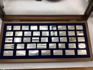 Franklin Mint Silver Ingots Flags for sale | eBay