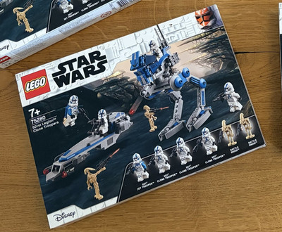 LEGO Star Wars 501st Legion Clone Troopers 75280 Set 285 Teile 7+ Clone Wars
