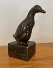 Rookwood Pottery #6446 Goose Bird Paperweight Figurine, Excellent Condition