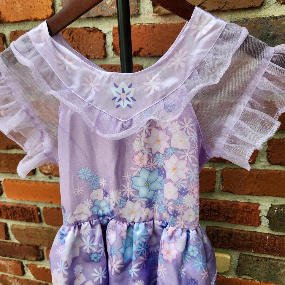 NUEVO Disfraz de Isabela Madrigal Encanto Parques Disney - Talla 7/8 Foto 3 de 4