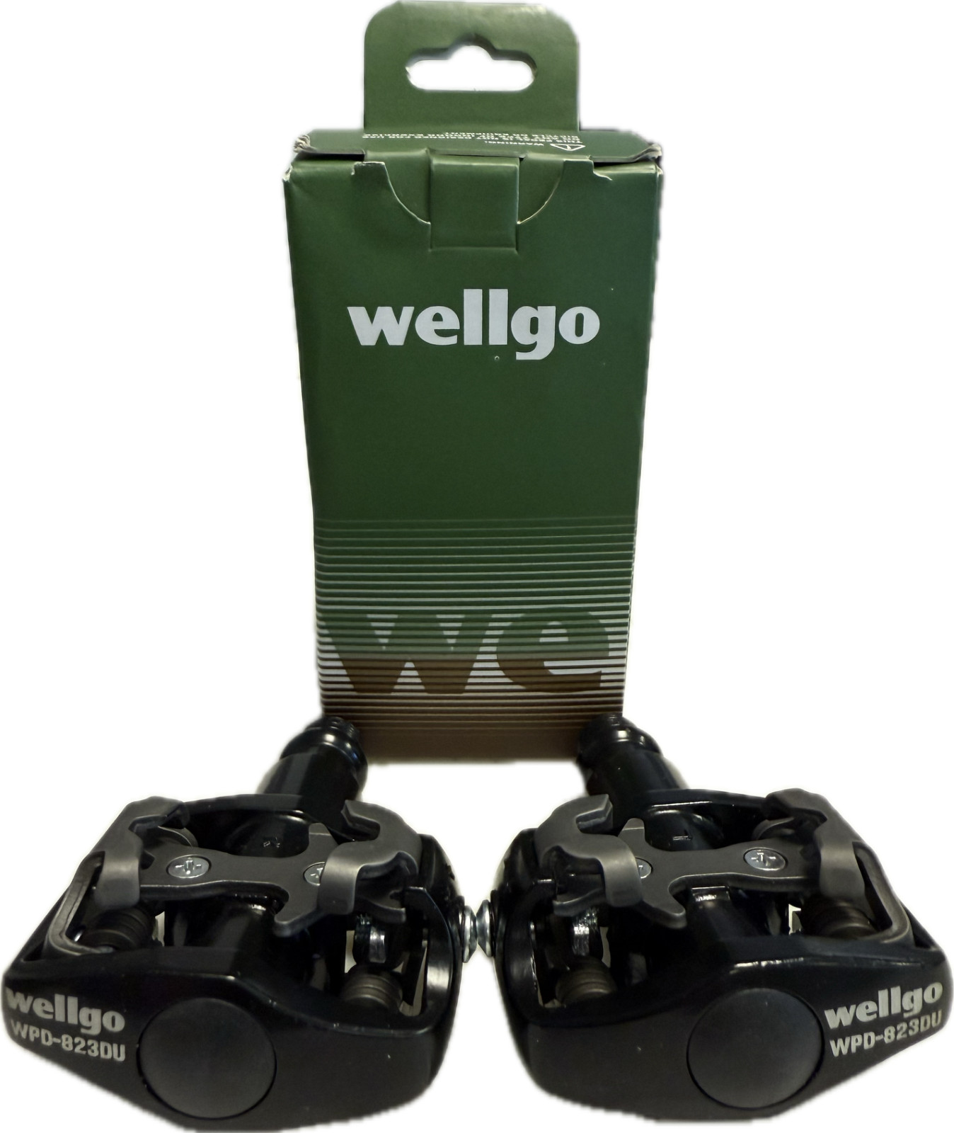 Wellgo Mtb Mountain Bike Pedals and Cleats Spd Compatible WP