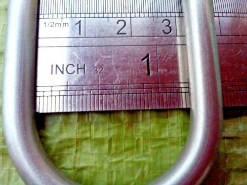 3"" bis 12"" Edelstahl S-Haken 6 mm Durchmesser LEBENSMITTELQUALITÄT mit 30 B x 40 D Haken - Bild 3 von 6