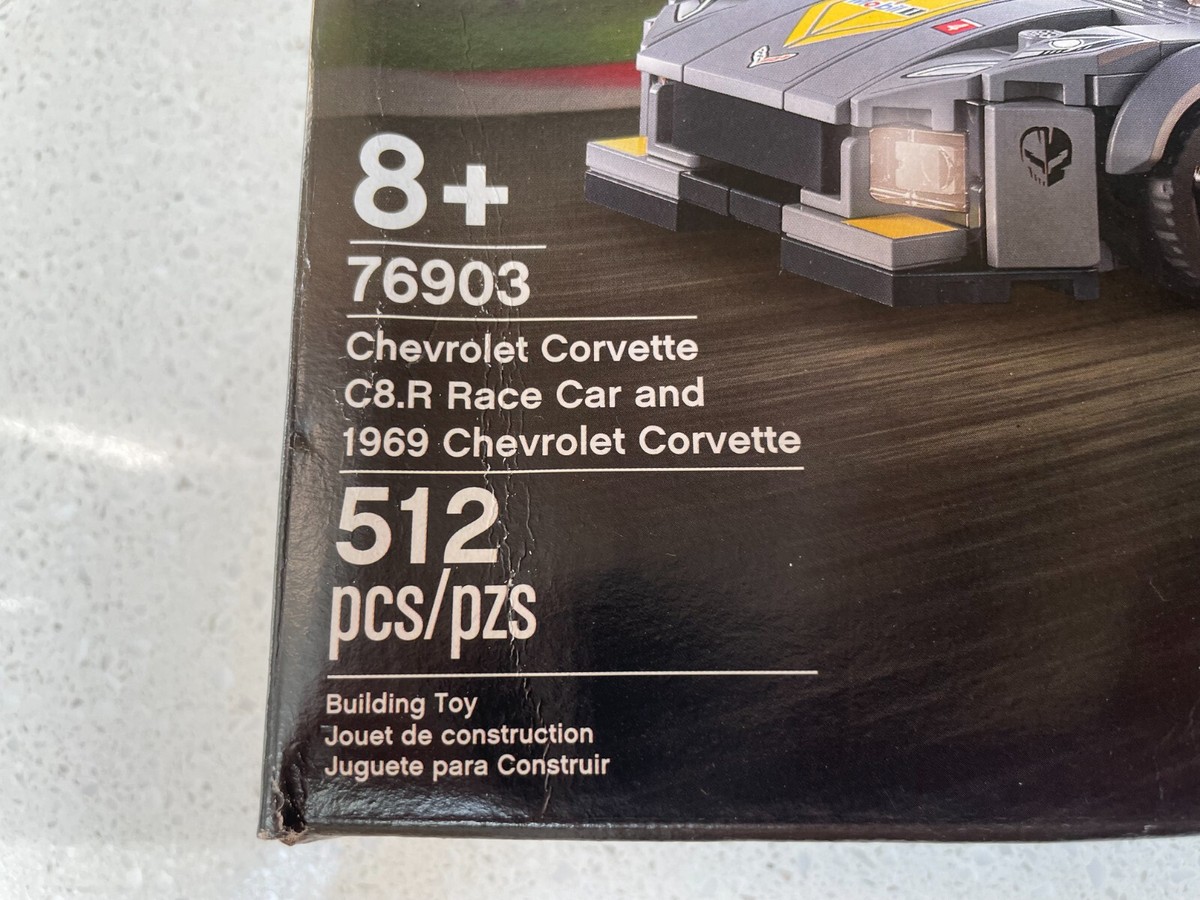 LEGO Misprint 76903 Speed Champions C8R Race Car/1969 Chevy