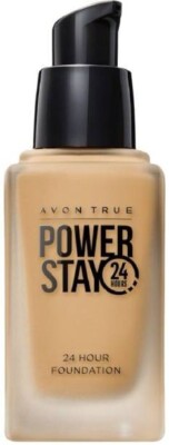 AVON True Power Stay 24 Hour Foundation (Light Ochre, 30 g) free shipping