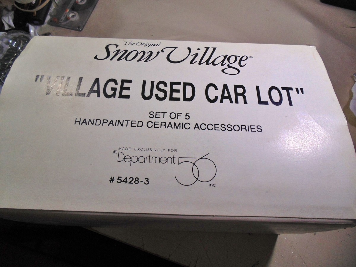 Dept 56 Original Snow Village 