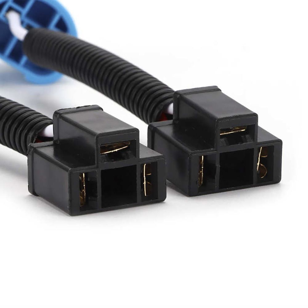 2pcs Durable Fog Lights Connector Universal Headlights Wiring Harness