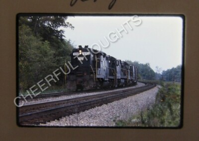Original '77 Ektachrome Slide NW Norfolk Western 500 GP9 action Lagro ...