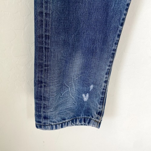 ANTONY MORATO BUTTON FLY DISTRESSED STRAIGHT SLIM JEANS- MEDIUM WASH SIZE 30 - Picture 8 of 11