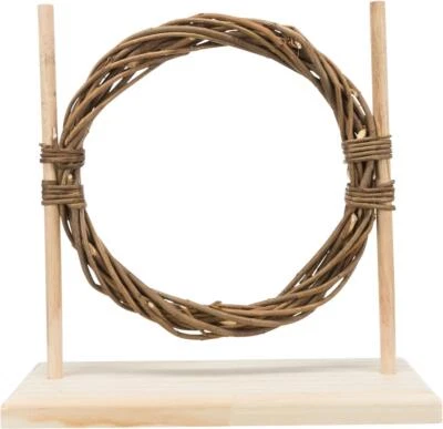 TRIXIE Agility-Set Hürde Ring Springhürde Hindernis Ratte Zwergkaninchen Nager Hamster