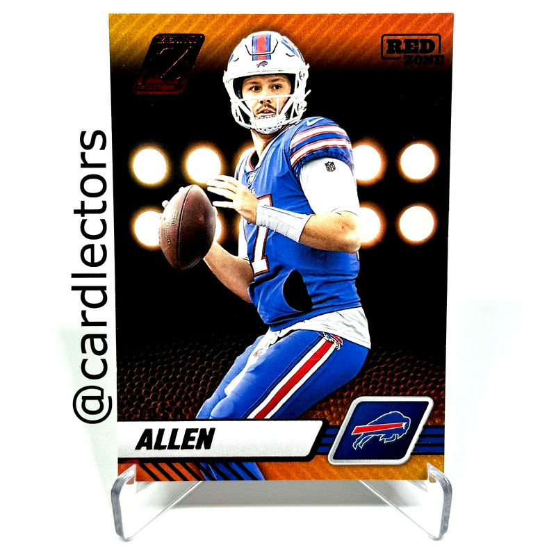 2023 Panini Zenith Football JOSH ALLEN #11 Red Zone Parallel SP Buffalo BILLS