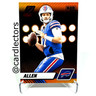 2023 Panini Zenith Football JOSH ALLEN #11 Red Zone Parallel SP Buffalo BILLS