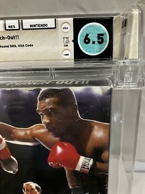 1987 NES Mike Tyson&rsquo;s Punch-Out! WATA Overall 6.5, Matching Components, CIB