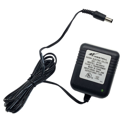 Original 12V Westell Power Adapter for M-Audio Firewire Solo Audio Interface