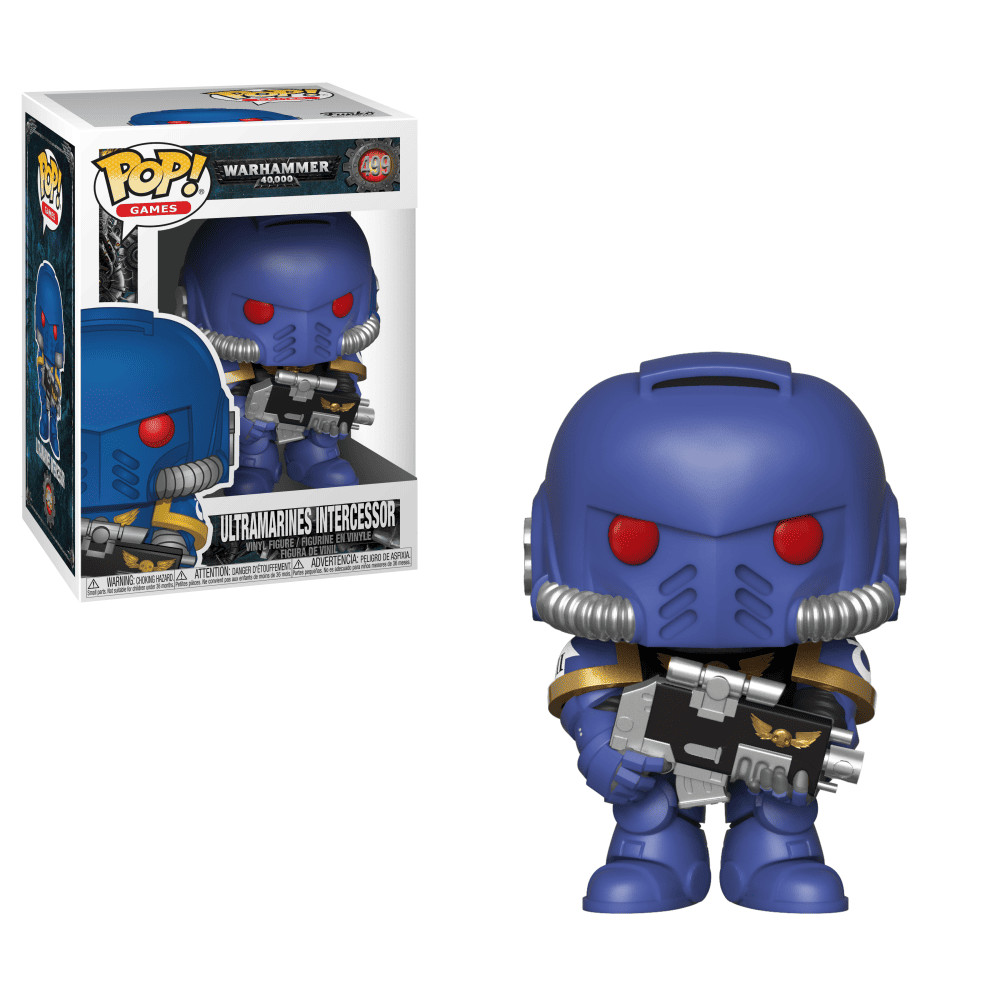 Funko POP: Warhammer 40K - Ultramarines Intercessor - Společenské