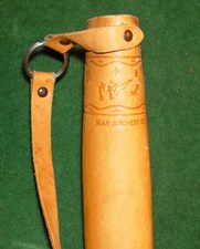 Vintage Very Early BEAR ARCHERY COMPANY Leather Target Hip Quiver