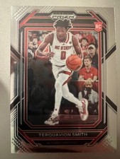 QTY: 2023 Panini Prizm Draft - Terquavion Smith ( NC State / 76ers ) Rookie #10