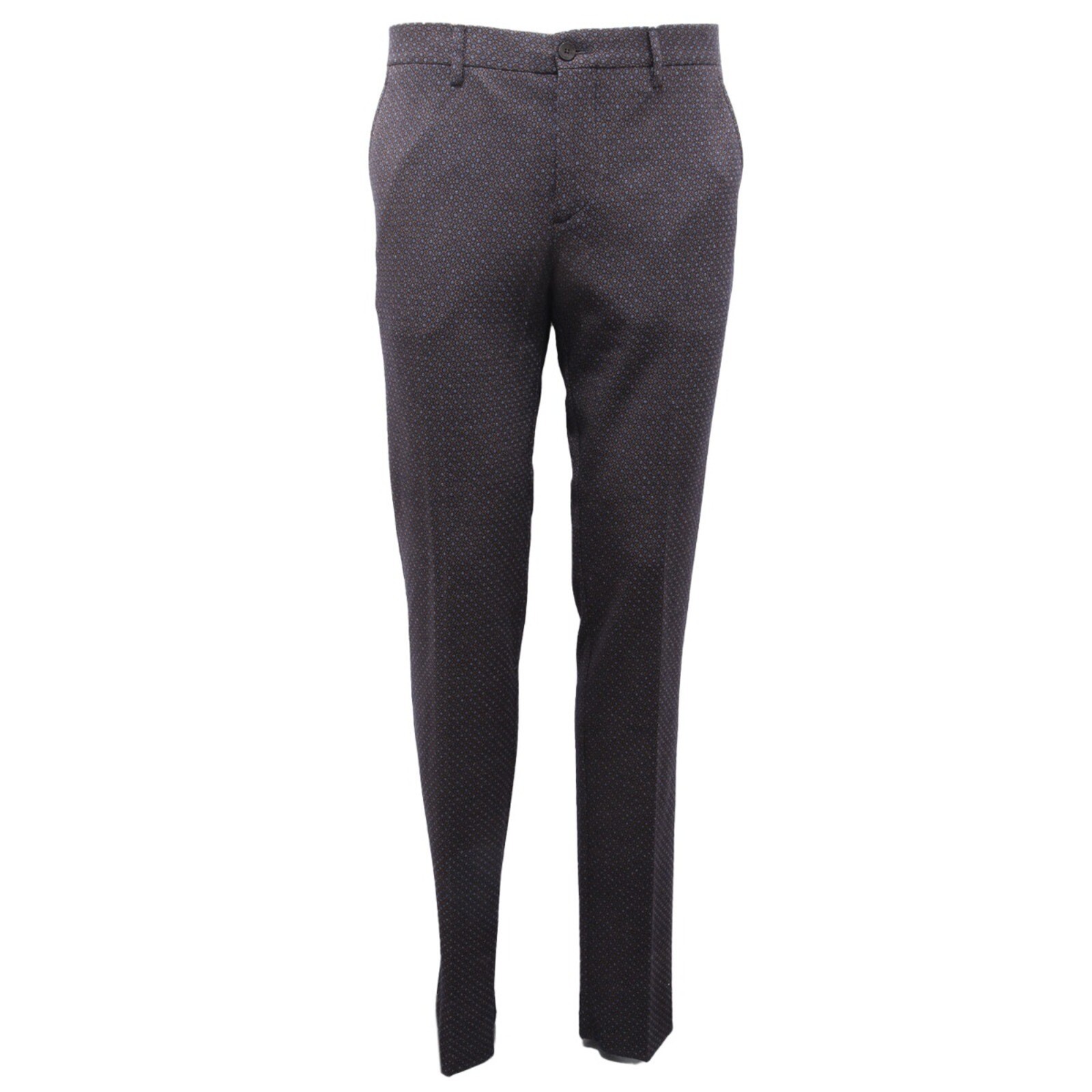 3652AL мужские брюки из шерсти с рисунком pantalone uomo ETRO синего цвета 49990₽