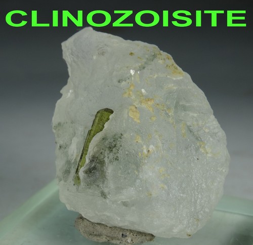 CLINOZOSITE -126 CARATS ZAGI’S MOUNTAIN CLINOZOISITE FROM PAKISTAN, (Rt-81),
