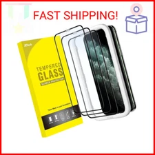 JETech Full Coverage Screen Protector for iPhone 11 Pro Max/iPhone XS Max 6.5-In